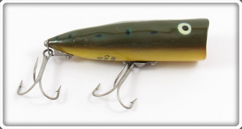 Vintage Heddon Bullfrog Chugger Spook Lure