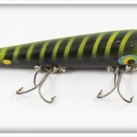 Vintage Smithwick Black Yellow Stripes Devils Horse Lure