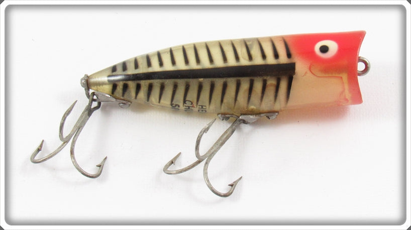 Vintage Heddon Silver Shore Chugger Spook Lure
