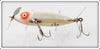 Vintage Heddon White Shore Wounded Spook Lure
