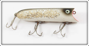 Vintage Heddon Silver Flitter Lucky 13 Lure