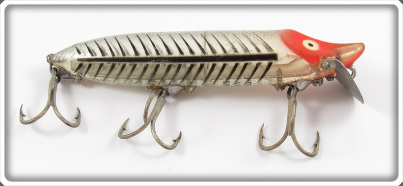 Vintage Heddon Silver Shore Vamp Spook Lure