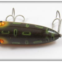 Heddon Bullfrog Wood Baby Lucky 13