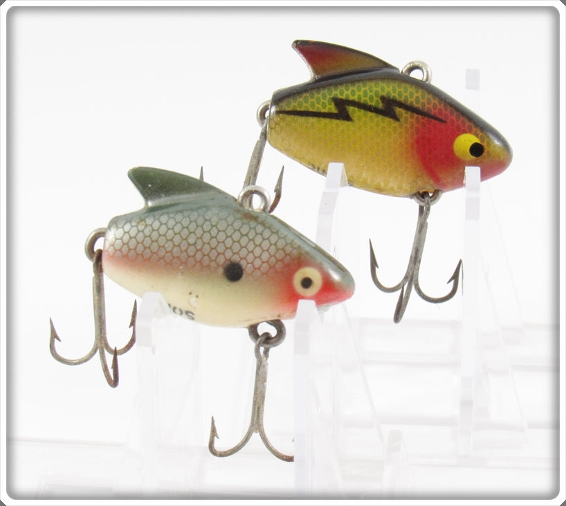 Vintage Heddon Perch & Shad Sonic Lure Pair