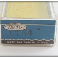 Old Pal Woodstream Gold Glitter Bait In Box