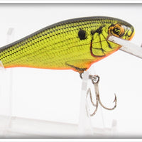 Vintage Bagley Black On Chartreuse Bass N Shad Lure