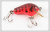 Vintage Bagley Dark Crayfish On Orange Honey B Lure