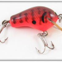 Vintage Bagley Dark Crayfish On Orange Honey B Lure