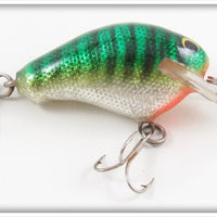 Vintage Bagley Hot Green On Silver Foil Killer B1 Lure