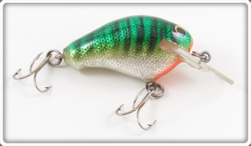 Vintage Bagley Hot Green On Silver Foil Killer B1 Lure