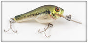 Vintage Bagley Little Bass On White Small Fry Bass Lure