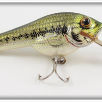 Vintage Bagley Little Bass On White Small Fry Bass Lure