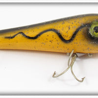 South Bend Silver Speckled Yellow Body Shadow Wave Be Bop Lure