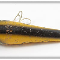 South Bend Silver Speckled Yellow Body Shadow Wave Be Bop