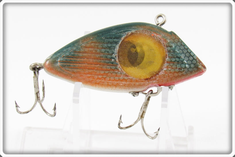 Vintage Herter's Orange & Green Cosmic Minnow Lure