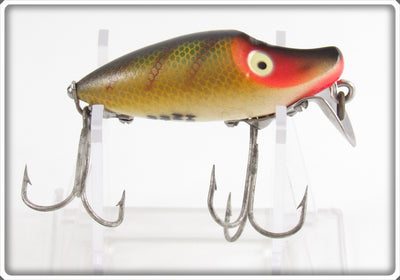 Vintage Heddon Perch Midget River Runt Lure