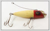 Vintage South Bend Red Head White Fish Oreno Lure 953 RH