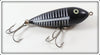Vintage Heddon Black Shore Baby Zara Lure