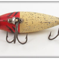 Pflueger Red Head White With Sparks Mustang