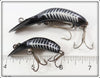 Heddon Black Shore Tadpolly Spook & Tiny Tad Pair