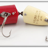 Heddon Red Head Shiner Zig Wag Jr