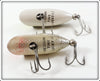 Heddon Baby Bass & Silver Flitter Tiny Lucky 13 Pair