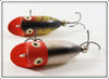 Heddon Perch & Red Head Shiner Tiny Lucky 13 Pair