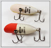 Heddon Perch & Red Head Shiner Tiny Lucky 13 Pair