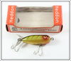 Vintage Heddon Perch Tiny Torpedo Lure In Box 360-L