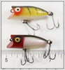 Heddon Perch & Red Head Shiner Tiny Lucky 13 Pair