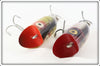 Heddon Perch & Red Head Shiner Tiny Lucky 13 Pair
