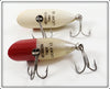 Heddon Perch & Red Head Shiner Tiny Lucky 13 Pair