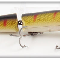 Vintage Heddon Perch Original Wood Jointed Vamp Lure 