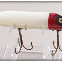 Vintage Heddon Red Head White Vamp Spook Lure 