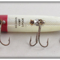 Heddon Red Head White Vamp Spook