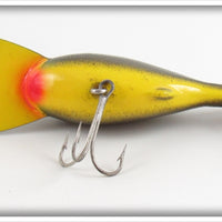 Heddon Green & Yellow Crackleback