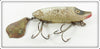 Vintage Heddon Silver Flitter Flaptail Jr Spook Lure