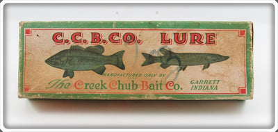 Vintage Creek Chub Blue Flash Jointed Snook Pikie Empty Lure Box