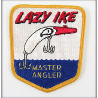 Vintage Lazy Ike Master Angler Patch