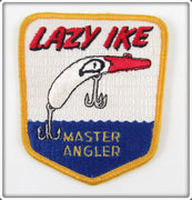 Vintage Lazy Ike Master Angler Patch