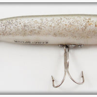 Vintage Heddon Silver Flitter Original Zara Spook Lure