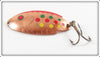 Vintage Thomas Spotted Buoyant Minnow Lure 