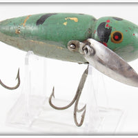 Vintage Heddon Fisherman Repainted Musky Crazy Crawler Lure