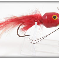 Vintage South Bend Solid Red Strike Oreno Lure