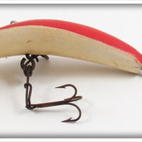 Helin Red & White M2 Musky Flatfish