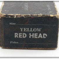 Rosegard Yellow Red Head No. 6 Salmon Plug Empty Box