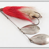 Vintage South Bend No. 6 Bucktail Double Spinner Lure