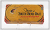 Vintage South Bend Red Head White Baby Teas Oreno Empty Lure Box