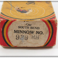 South Bend Red Head White Baby Teas Oreno Empty Box