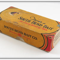 South Bend Red Head White Baby Teas Oreno Empty Box